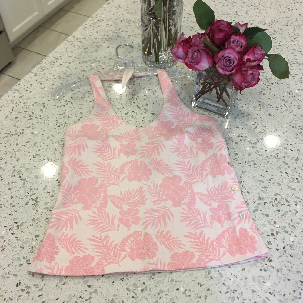 Beaded Tommy Bahama Halter Top